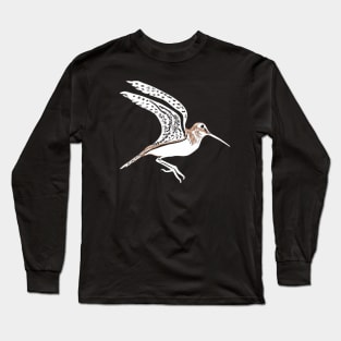 Common Snipe Long Sleeve T-Shirt